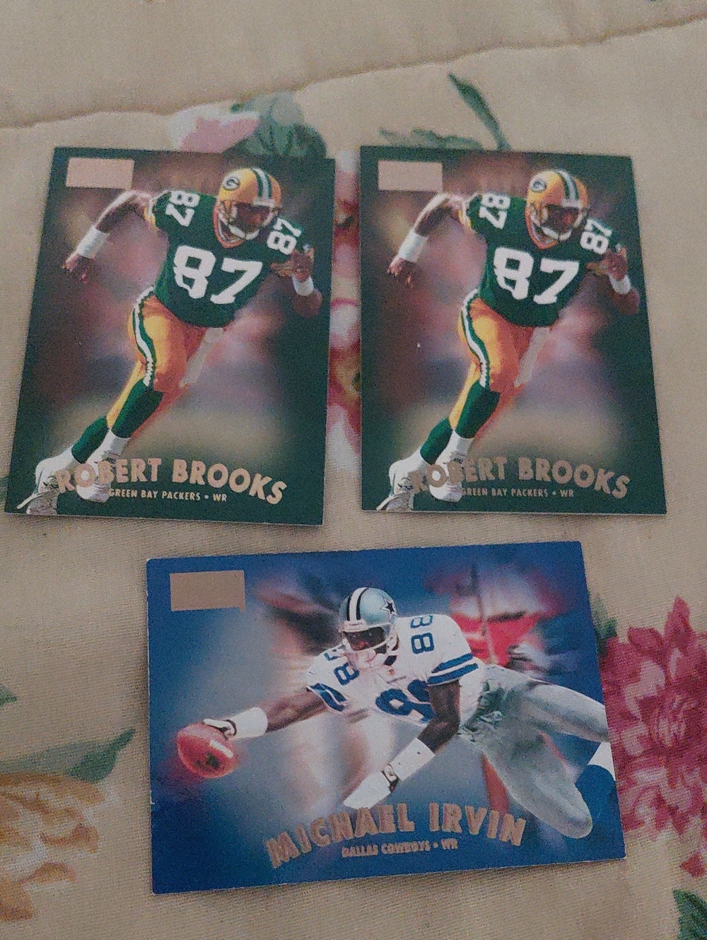 Green Bay Packers Robert Brooks Football Trading Card - Green & Gold